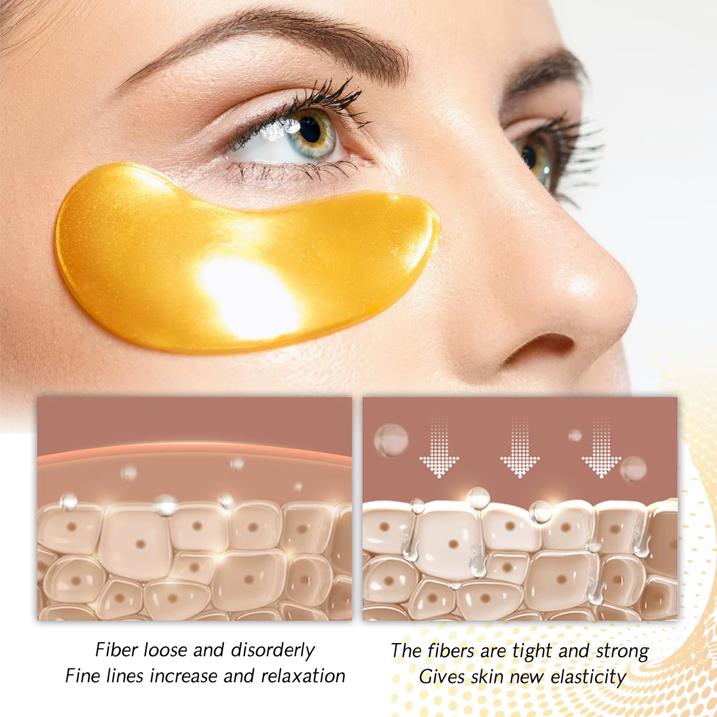 GoldVeil Eye Patches