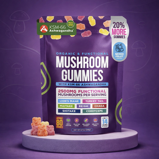 FungiFuel Organic Mushroom Gummies